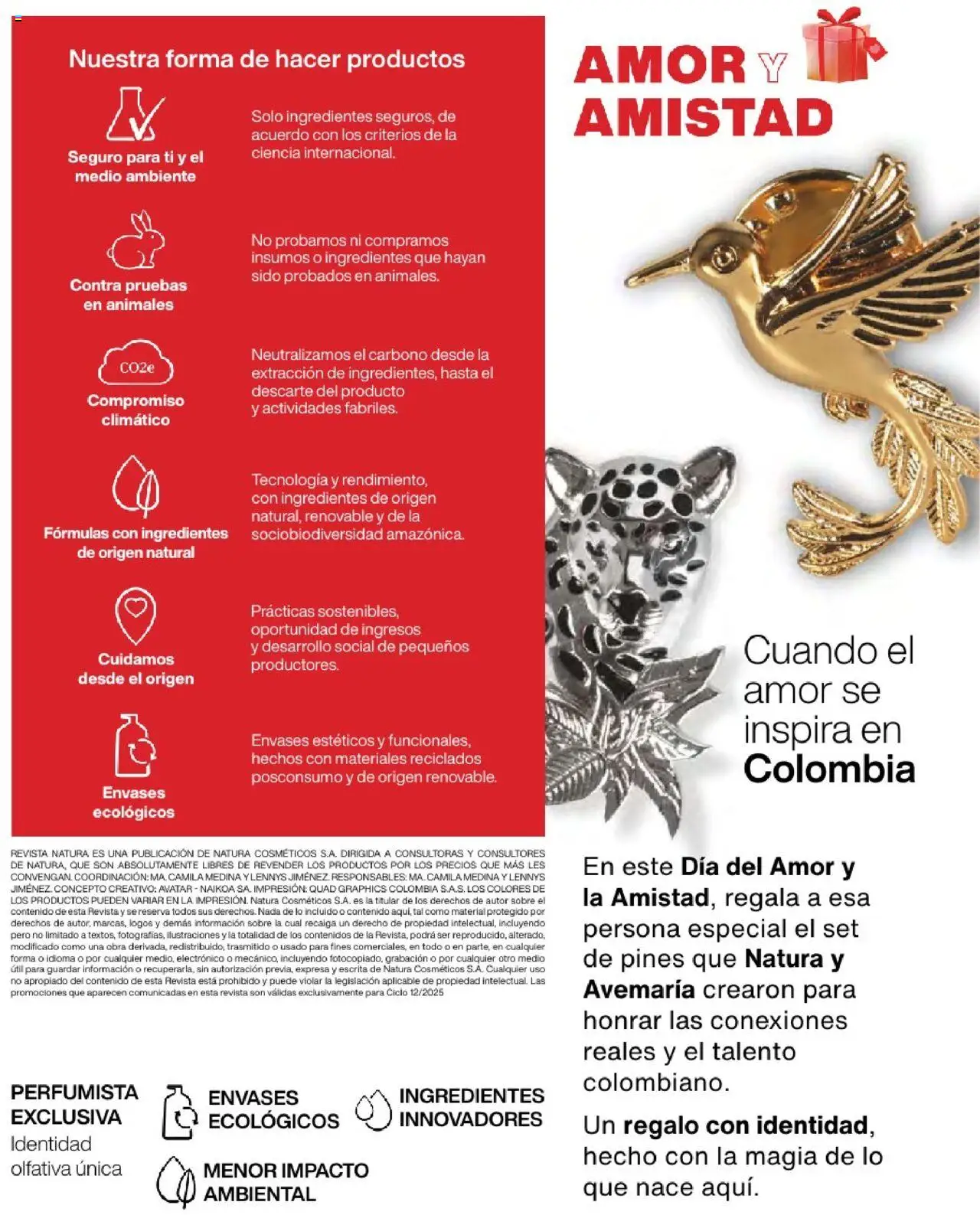 Natura revista - valida desde el 23.07.2025 | Página: 165 | Productos: Magdalena, Sobre