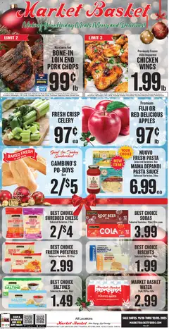 Preview of Market Basket weekly ads valid from 28.11.2025