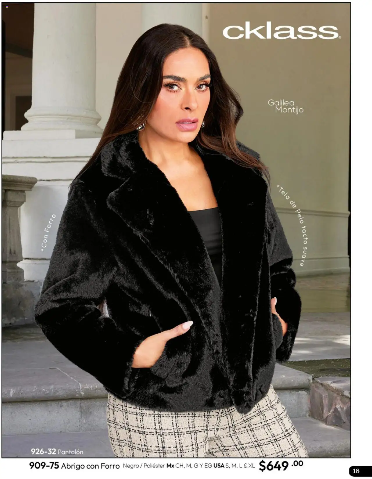 Nuevas ofertas de Cklass válidas en toda la República Mexicana desde el 16.09.2025. ¡Encuentra las mejores ofertas en Cklass - Catálogo Invierno! | Página: 19 | Productos: Abrigo