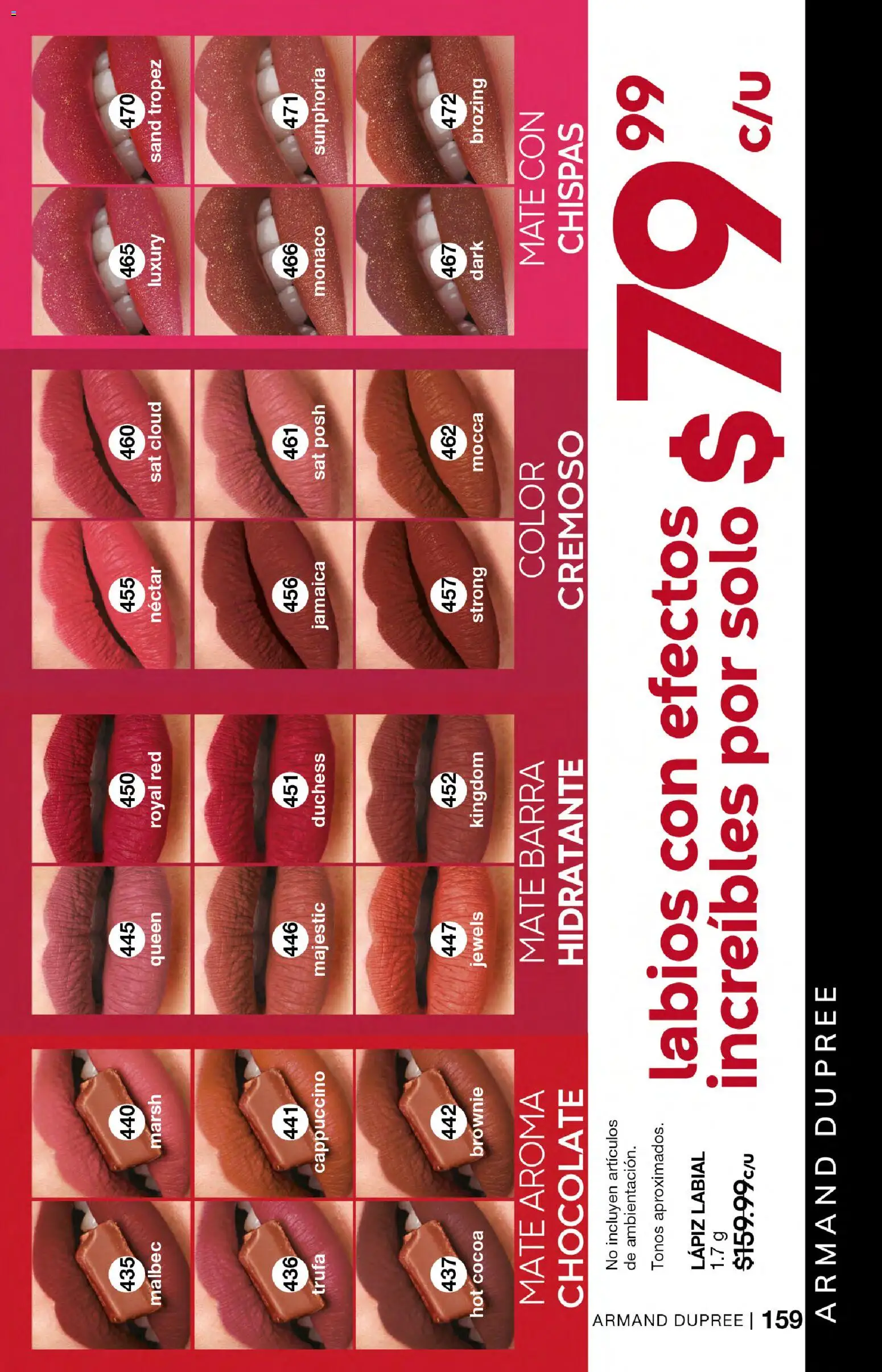 Nuevas ofertas de Fuller válidas en toda la República Mexicana desde el 18.03.2026. ¡Encuentra las mejores ofertas en Fuller campaña 25 2026! | Página: 159 | Productos: Chocolate, Barra, Mate, Lápiz labial