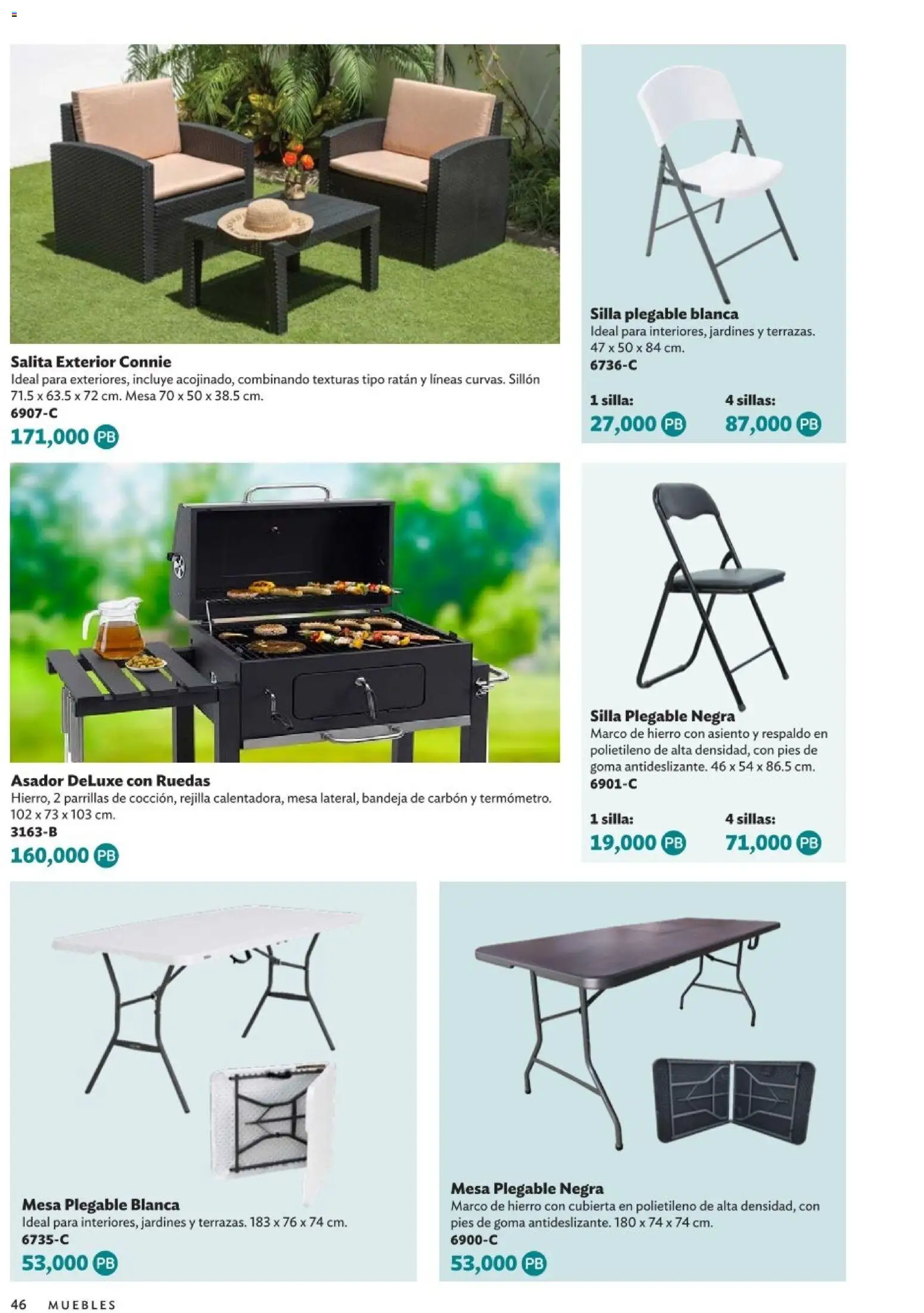 Nuevas ofertas de Betterware válidas en toda la República Mexicana desde el 05.01.2026. ¡Encuentra las mejores ofertas en Betterware Catálogo de Premios! | Página: 46 | Productos: Bandeja, Sillón, Silla, Rejilla