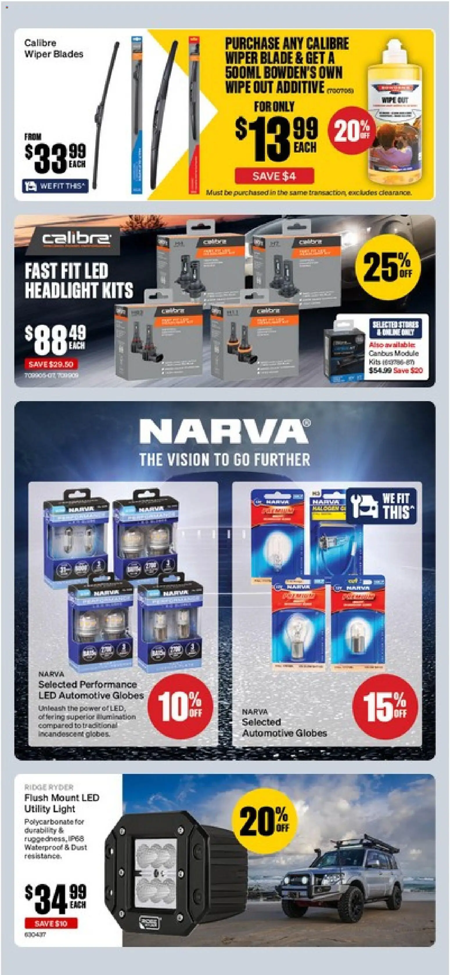Supercheap Auto catalogue - valid from 08.04.2026 | Page: 25 | Products: Light, Kits