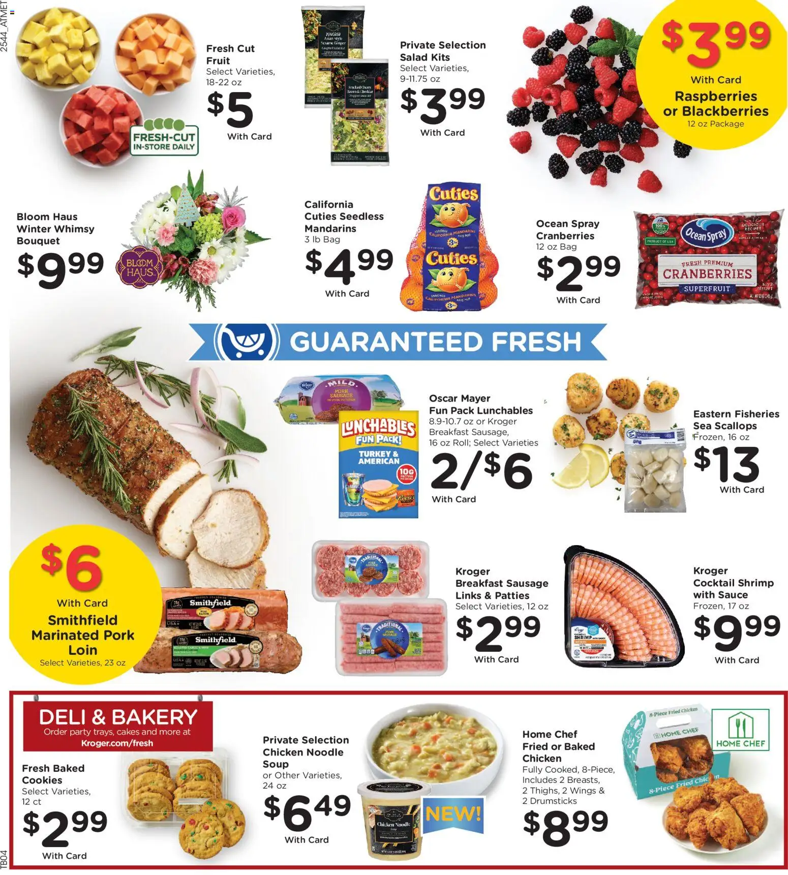 Kroger Weekly Ad - valid from 03.12.2025 | Page: 9 | Products: Bakery, Pork, Cookies, Sausage