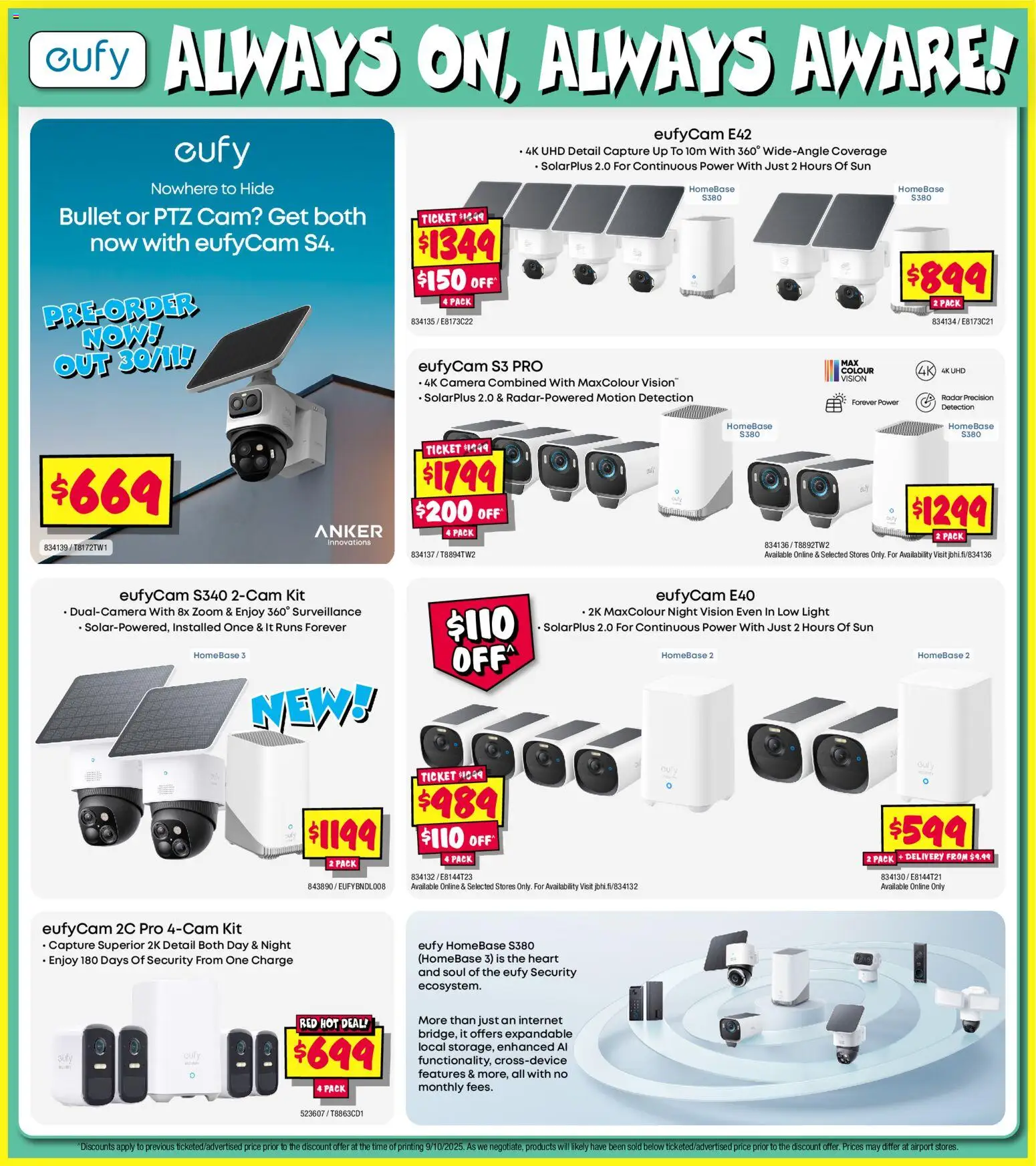 JB Hi-Fi catalogue - valid from 23.10.2025 | Page: 22 | Products: Light, Camera