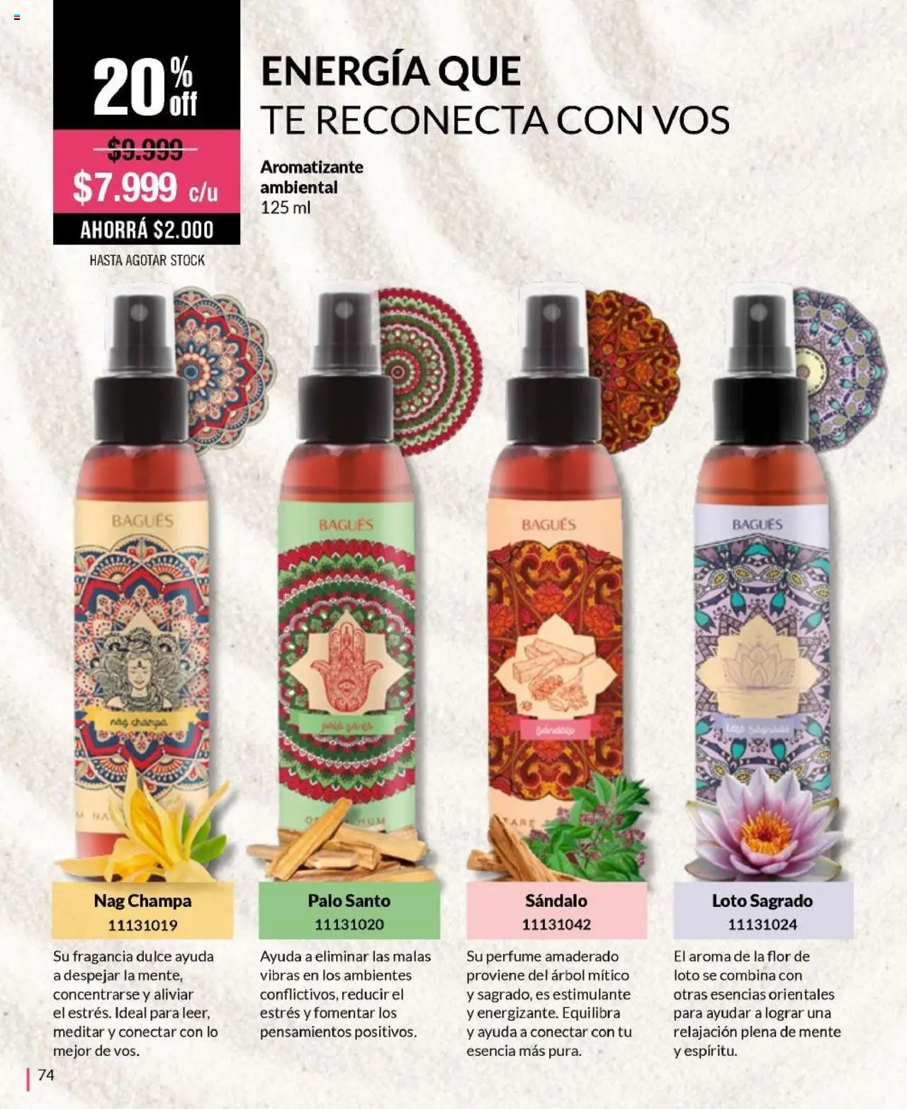 Bagués catálogo │ válido desde el 01.06.2025 | Página: 74 | Productos: Perfume, Fragancia, Té, Esencias