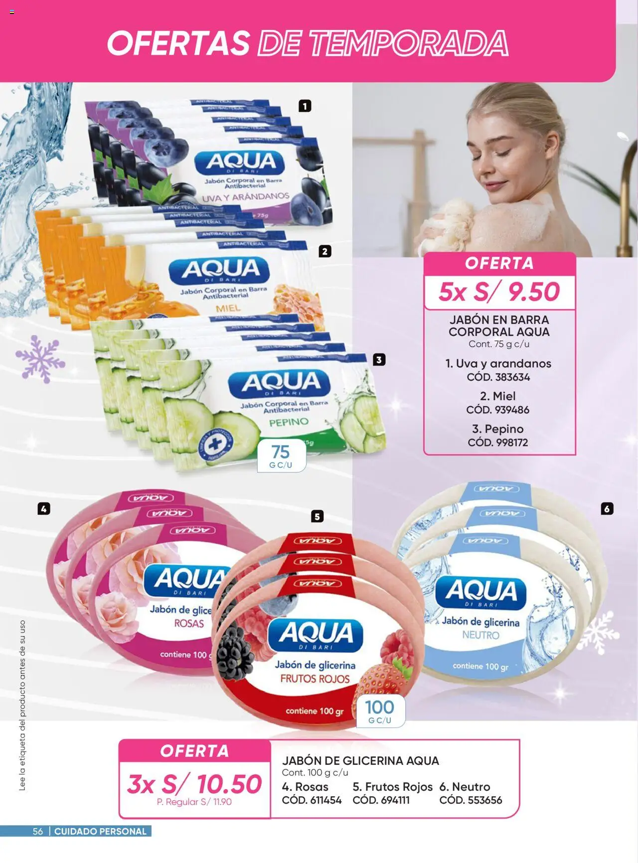 Catálogo Azzorti válido desde 15.10.2025 | Página: 56 | Productos: Jabón, Arándanos