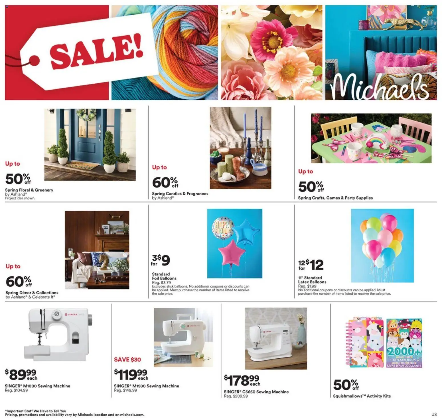Michaels Weekly Ad - valid from 05.04.2026 | Page: 1