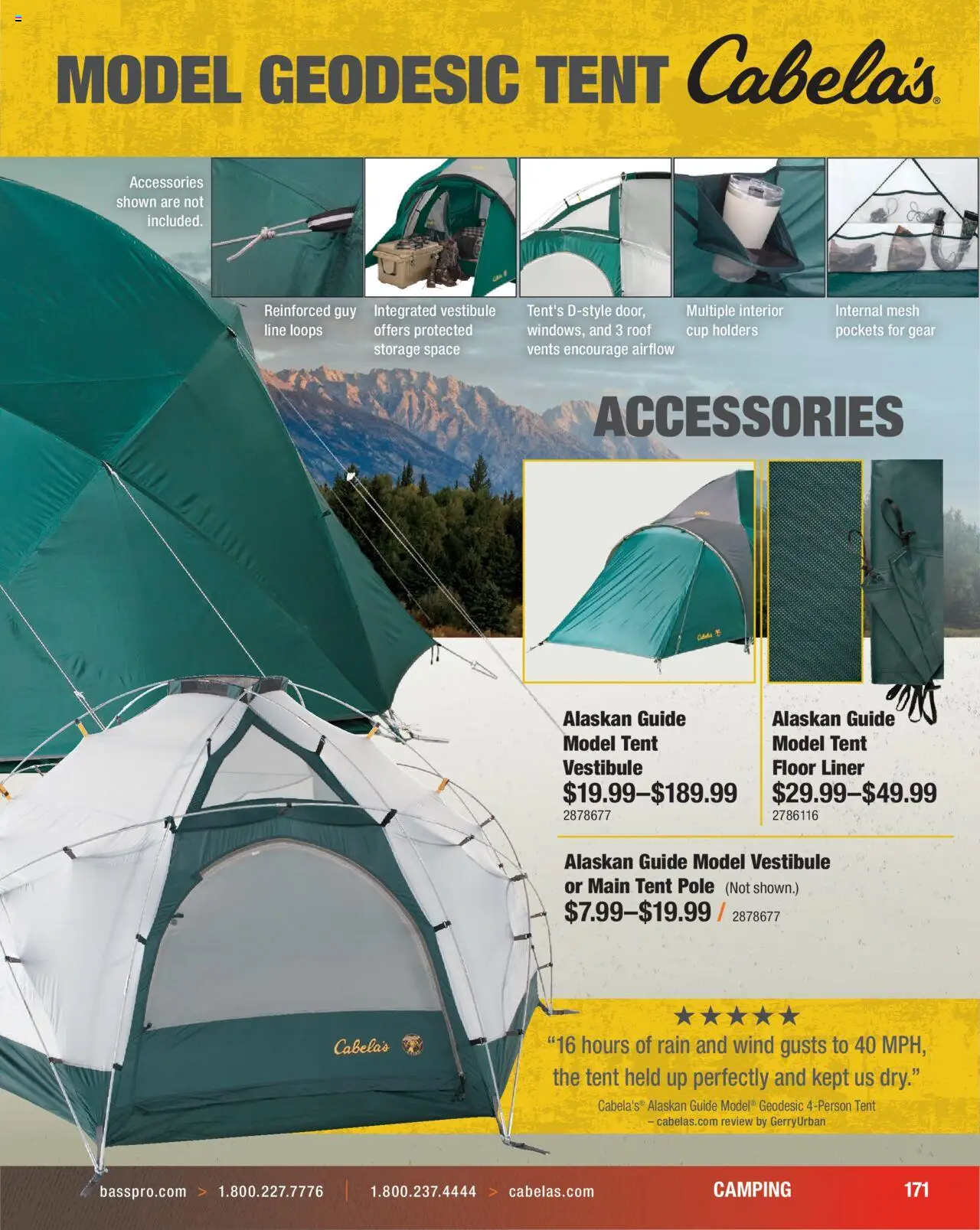 Cabela's Hunting Master 25 - valid from 11.08.2025 | Page: 171 | Products: Tent