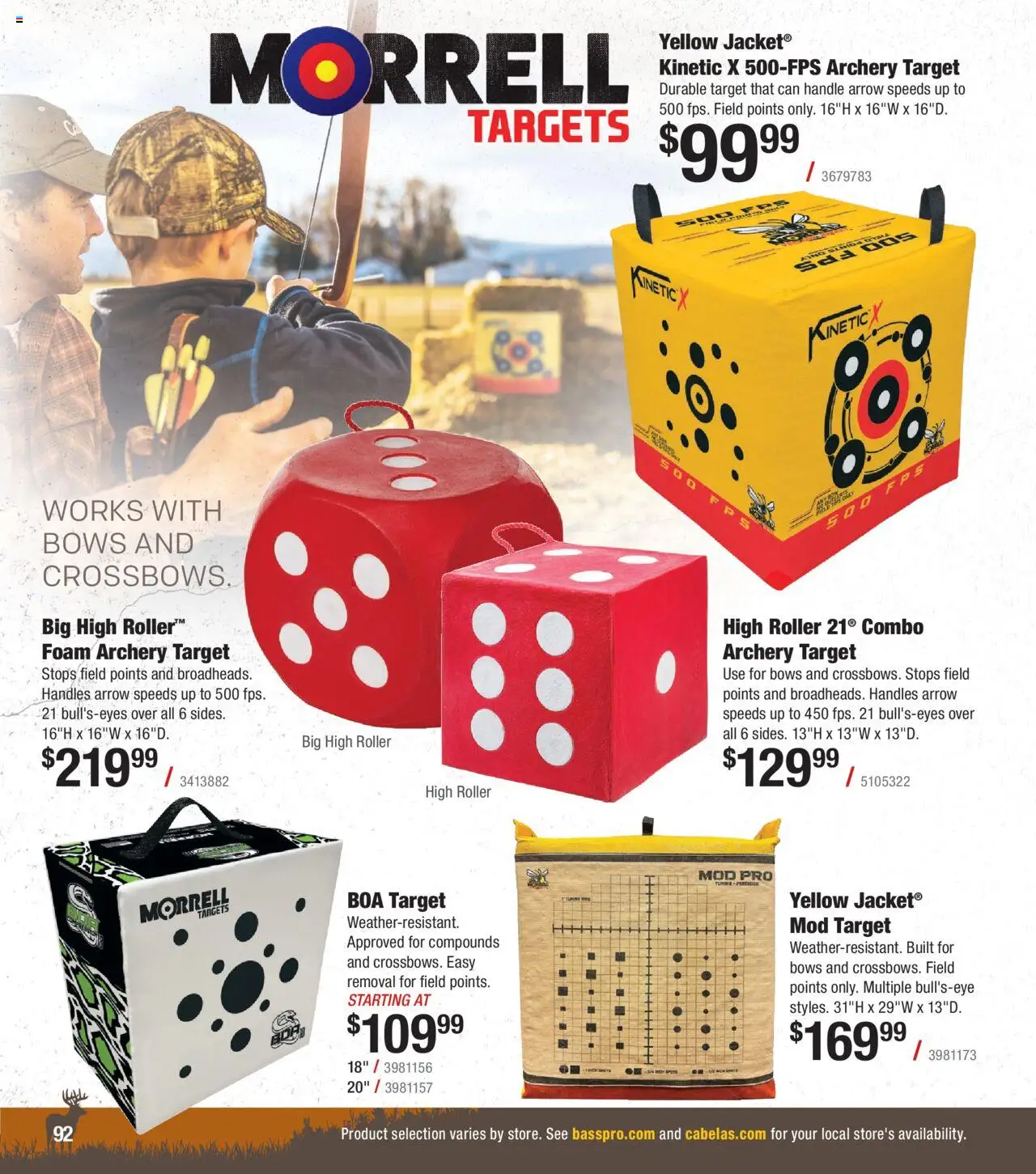 Cabela's Archery 25 - valid from 15.07.2025 | Page: 92 | Products: Arrow, Archery