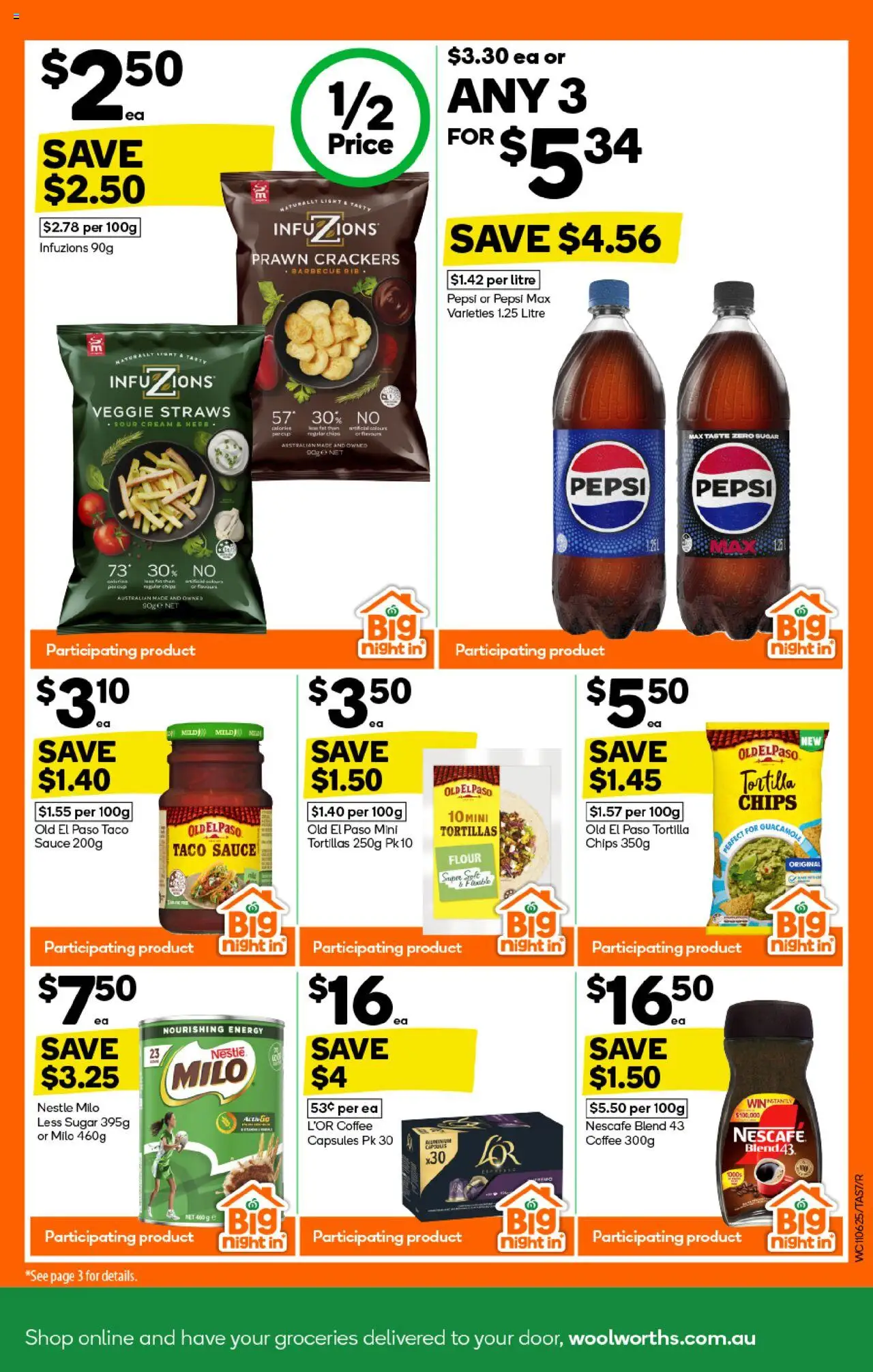 Woolworths catalogue - valid from 11.06.2025 | Page: 7 | Products: Crackers, Herb, Sour cream, Pepsi