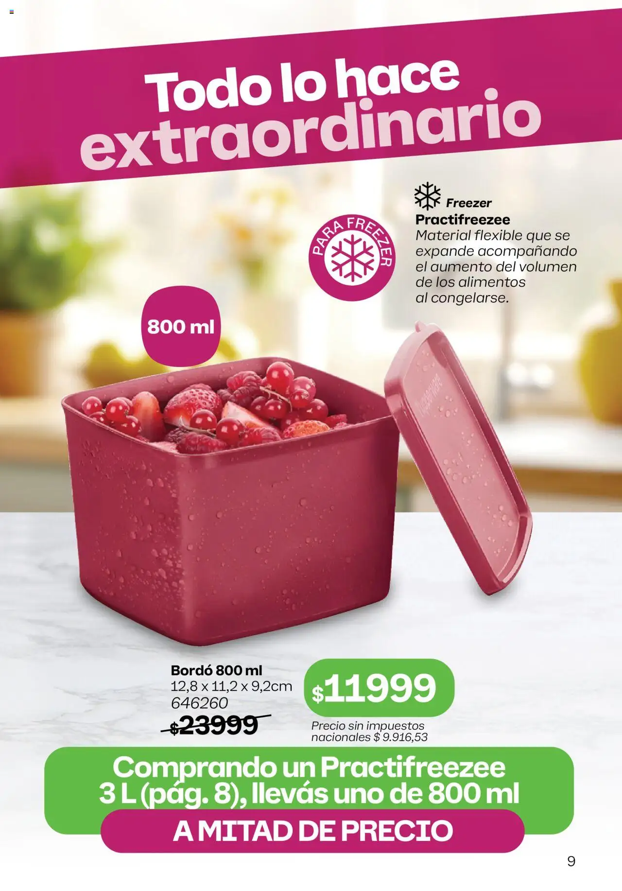 Tupperware Folleto │ válido desde el 25.08.2025 | Página: 10 | Productos: Flexible, Freezer