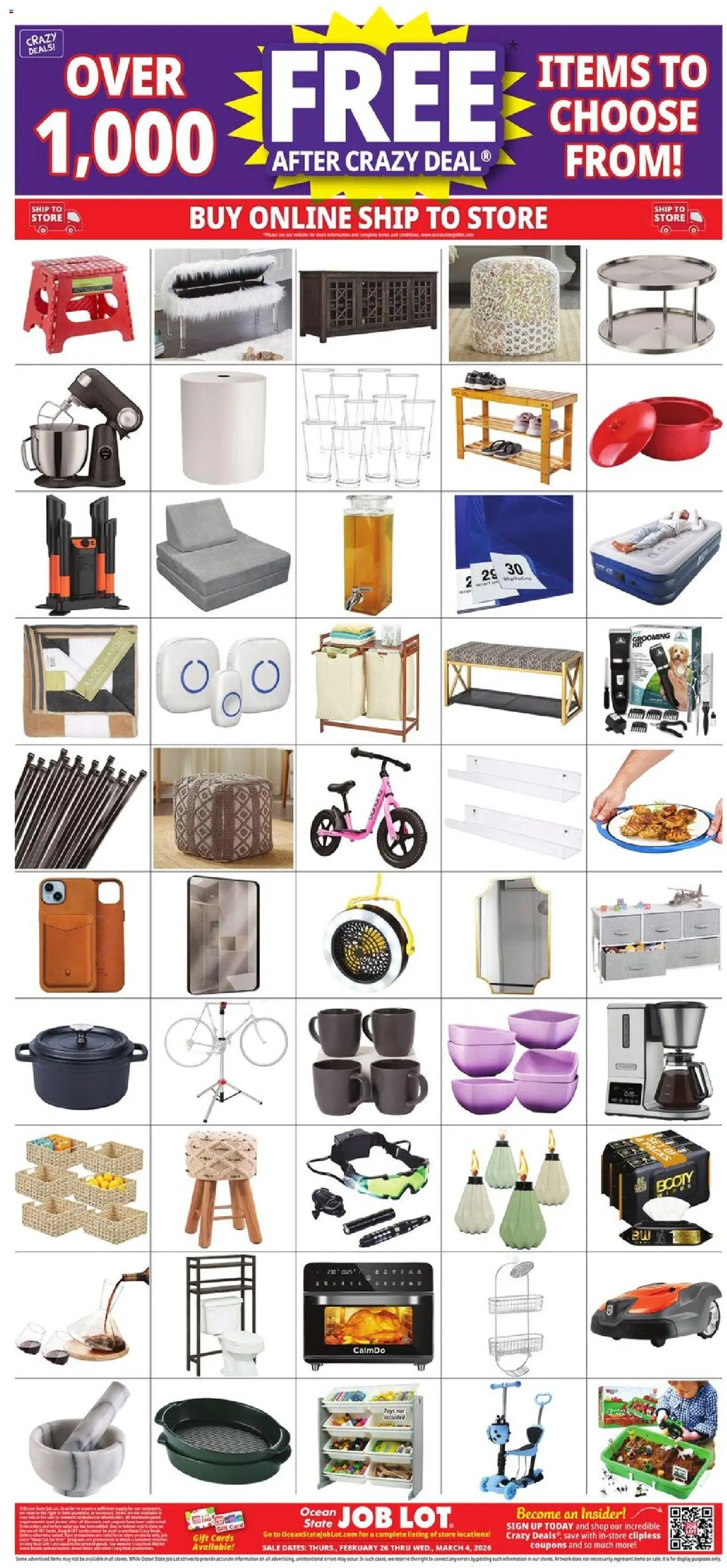 Ocean State Job Lot Weekly Ad - valid from 26.02.2026 | Page: 23