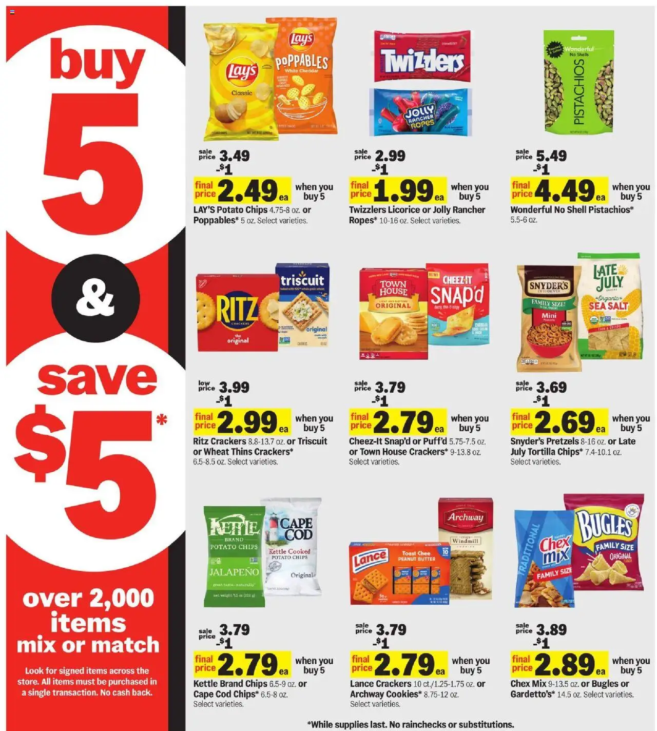 Meijer Weekly Ad - valid from 17.08.2025 | Page: 11 | Products: Butter, Chips, Weight, Kettle