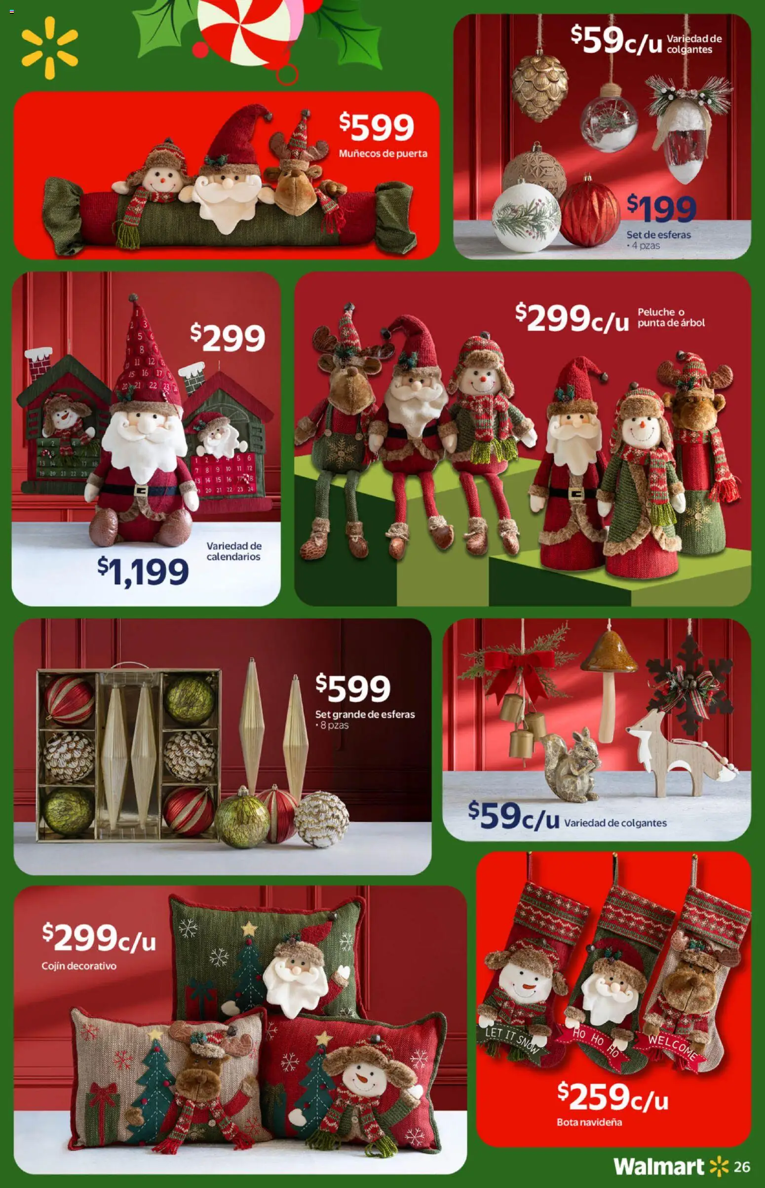 Nuevas ofertas de Walmart válidas en toda la República Mexicana desde el 21.10.2025. ¡Encuentra las mejores ofertas en Walmart catálogo Navidad! | Página: 26