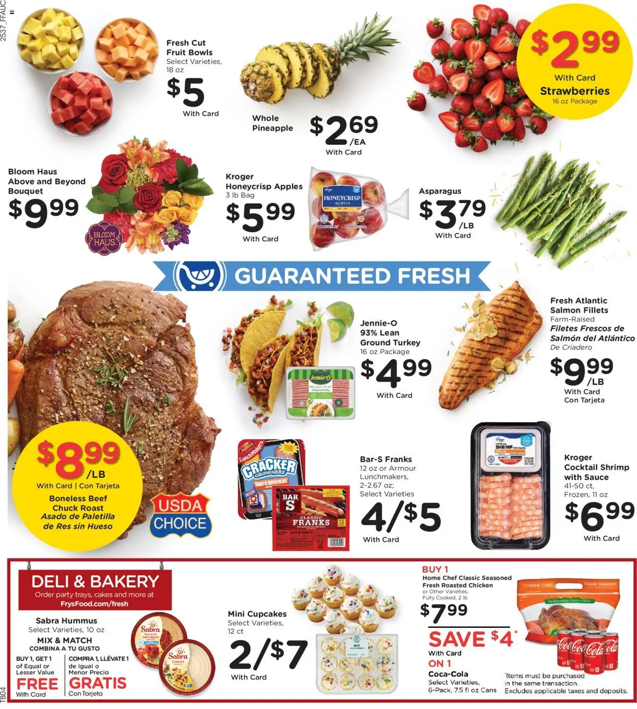 Fry's Food Weekly Ad - valid from 15.10.2025 | Page: 12 | Products: Asparagus, Beef, Strawberries, Sauce
