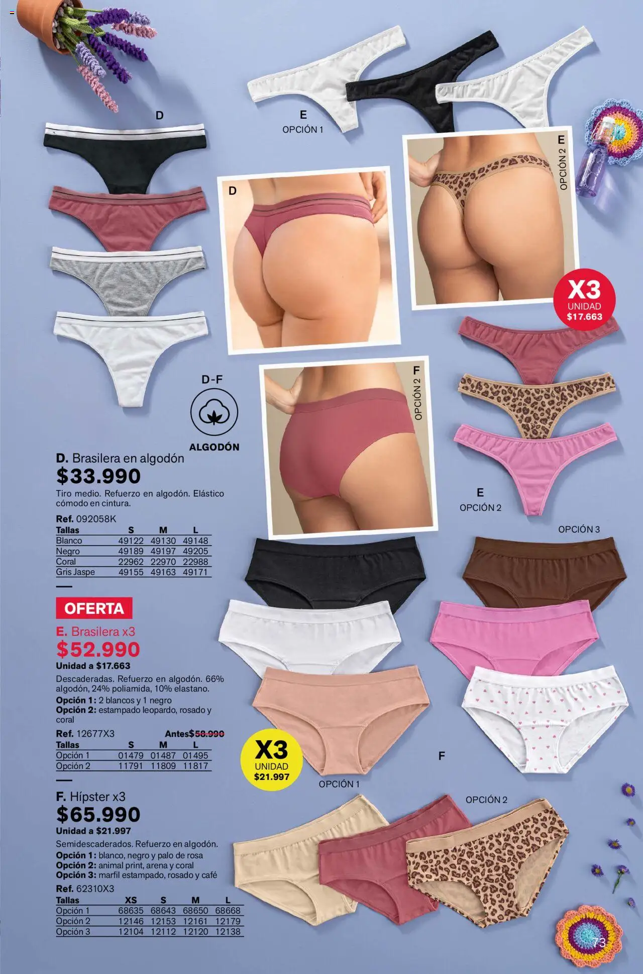 Leonisa revista - valida desde el 12.09.2025 | Página: 73 | Productos: Algodón, Café