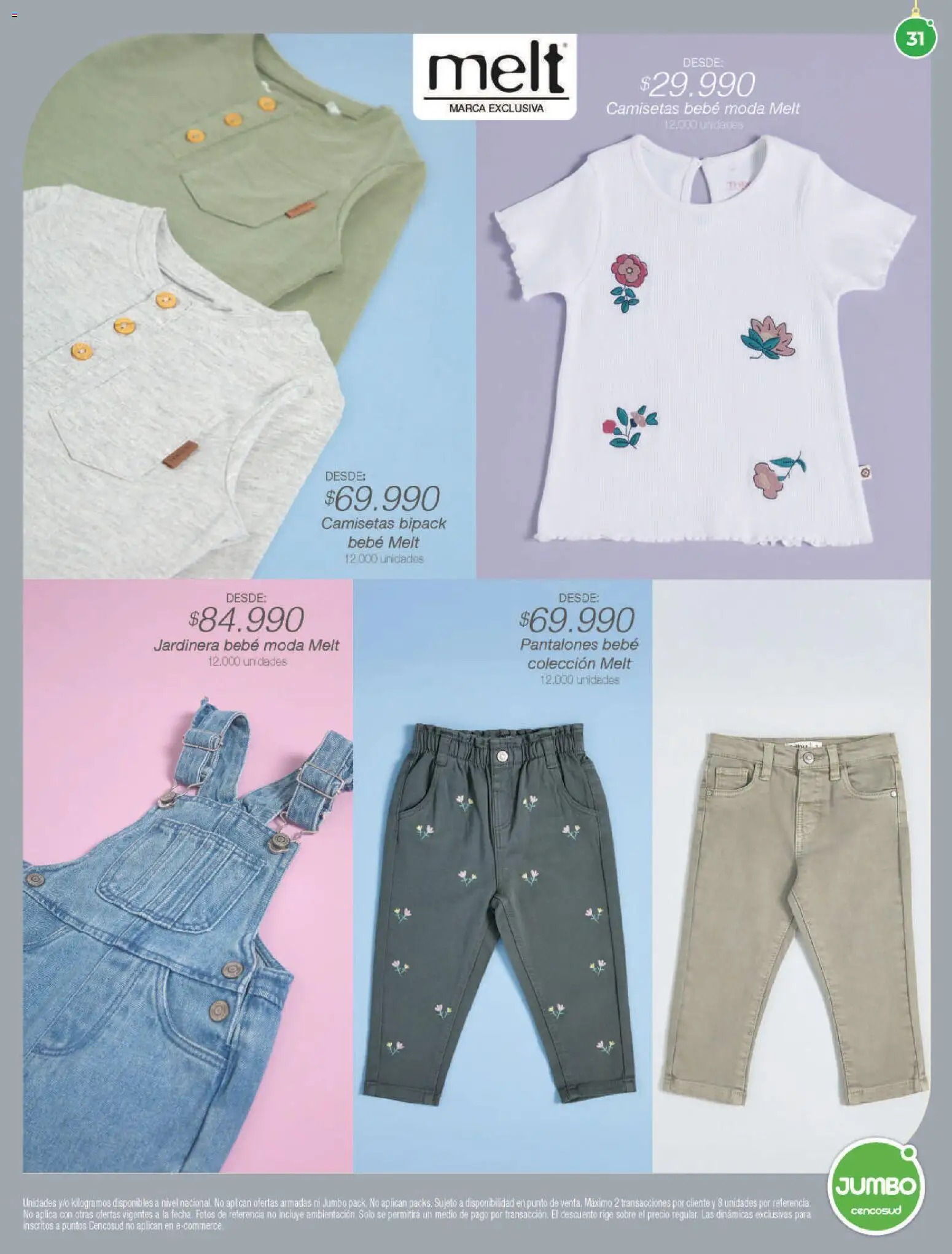 Jumbo revista - valida desde el 04.12.2025 | Página: 31 | Productos: Sobre, Pantalones