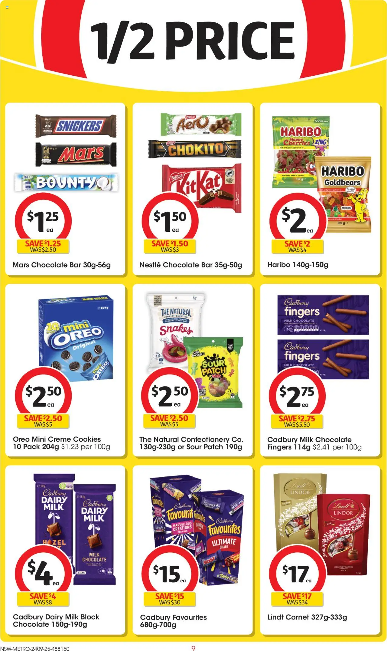 Coles catalogue - valid from 24.09.2025 | Page: 9 | Products: Plant, Milk, Dairy, Chocolate