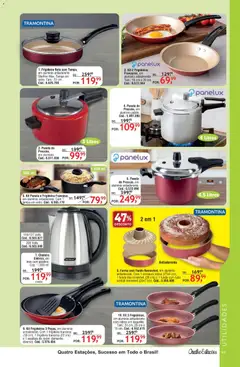Quatro Estações - Catálogo 02-03-04 - Pré-Visualização do folheto da loja Quatro Estações, válido de 01.02.2026 | Página: 93 | Produtos: Chaleira, Frigideira, Panela, Espátula