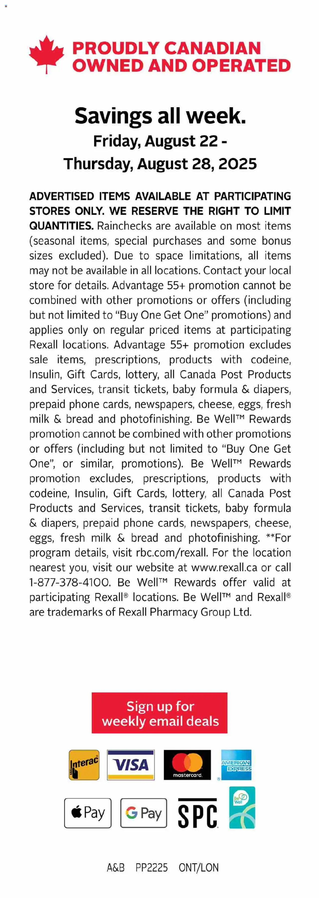 Rexall flyer valid from 22.08.2025 | Page: 17