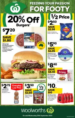 Preview of Weekly catalogue Woolworths NSW 24/09 - valid from 24.09.2025