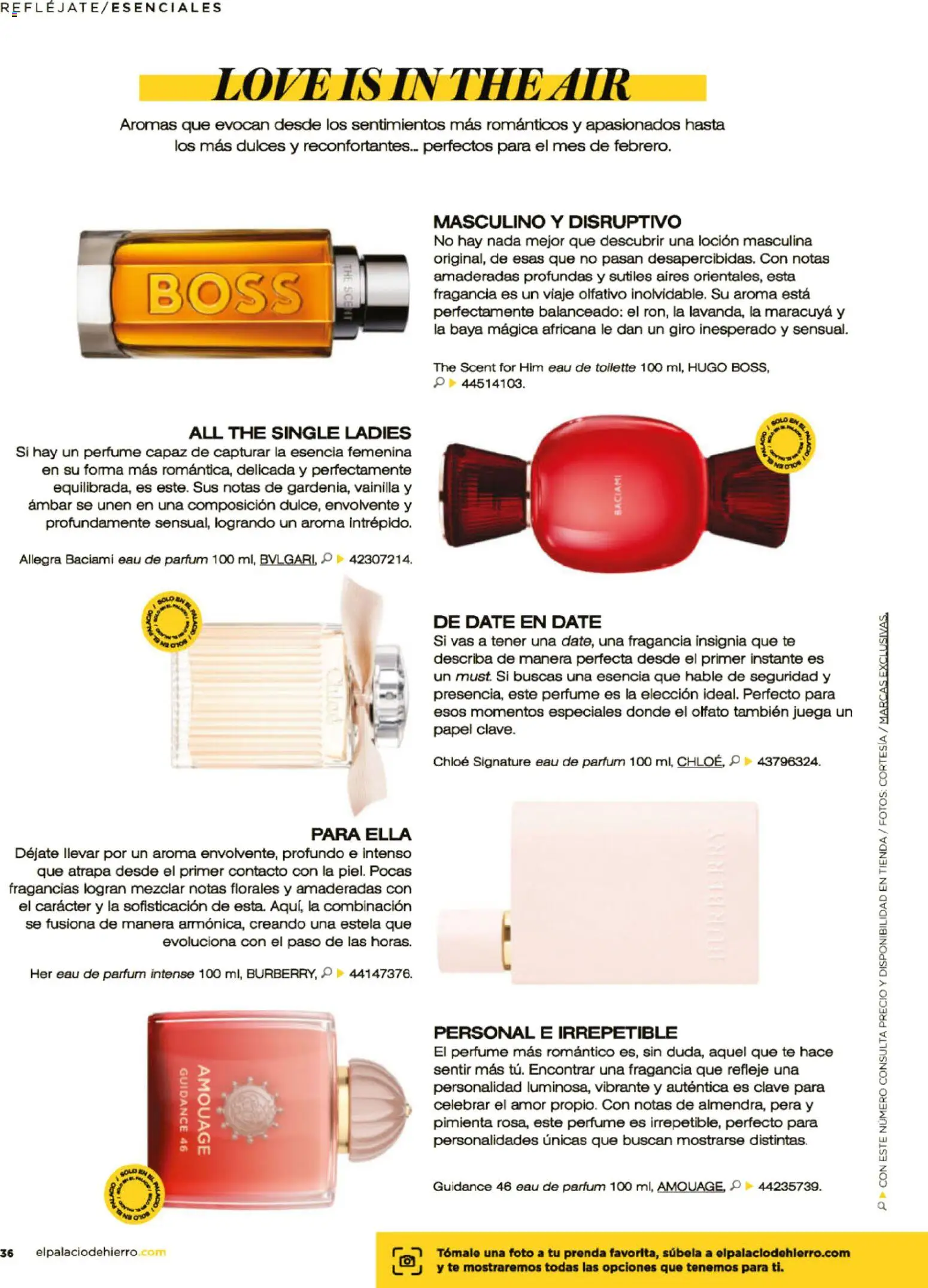 Nuevas ofertas de Palacio De Hierro válidas en toda la República Mexicana desde el 02.02.2026. ¡Encuentra las mejores ofertas en Palacio De Hierro catálogo! | Página: 38 | Productos: Pera, Té, Perfume, Fragancia