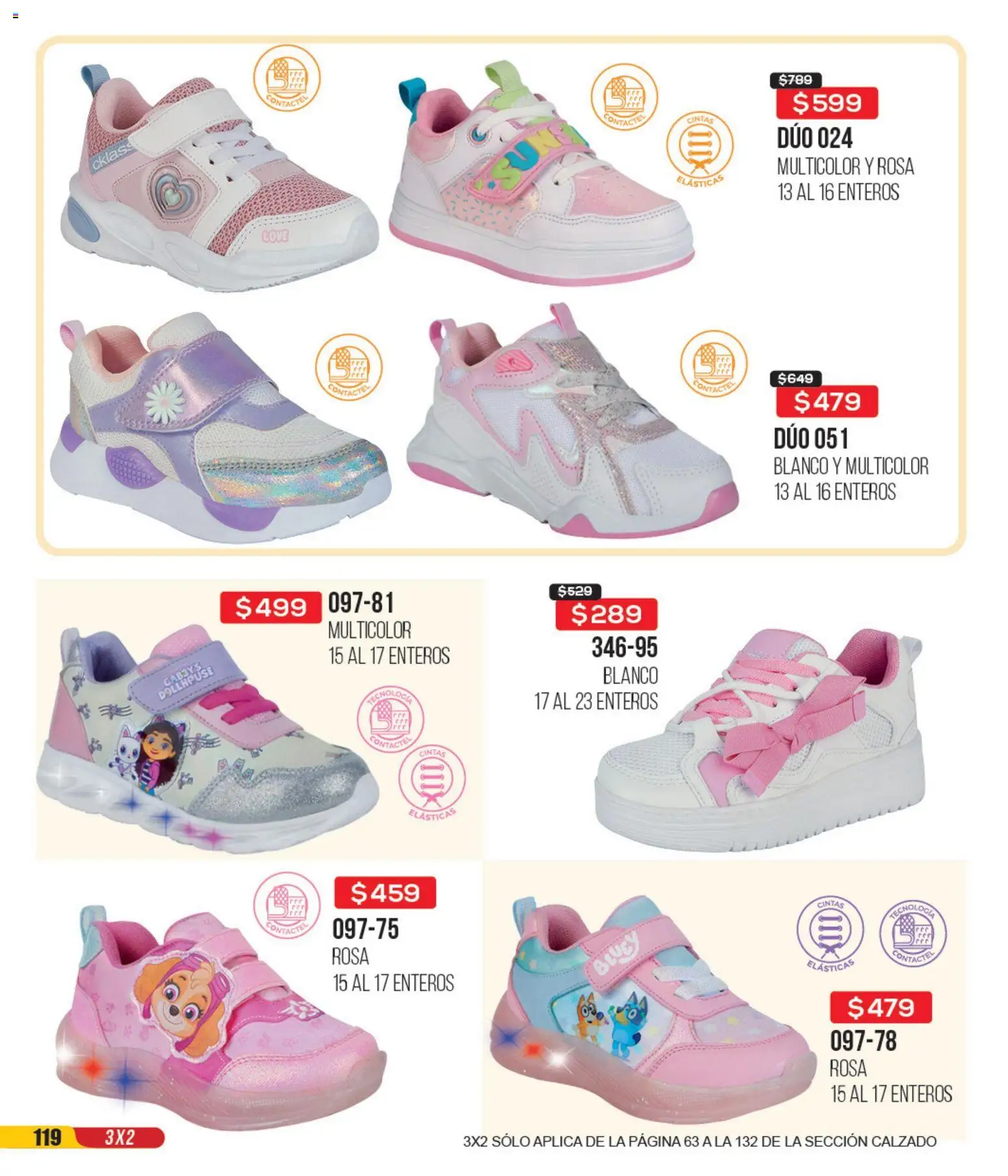 Nuevas ofertas de Cklass válidas en toda la República Mexicana desde el 14.04.2026. ¡Encuentra las mejores ofertas en Cklass catálogo 3X2 Digital Ropa! | Página: 216