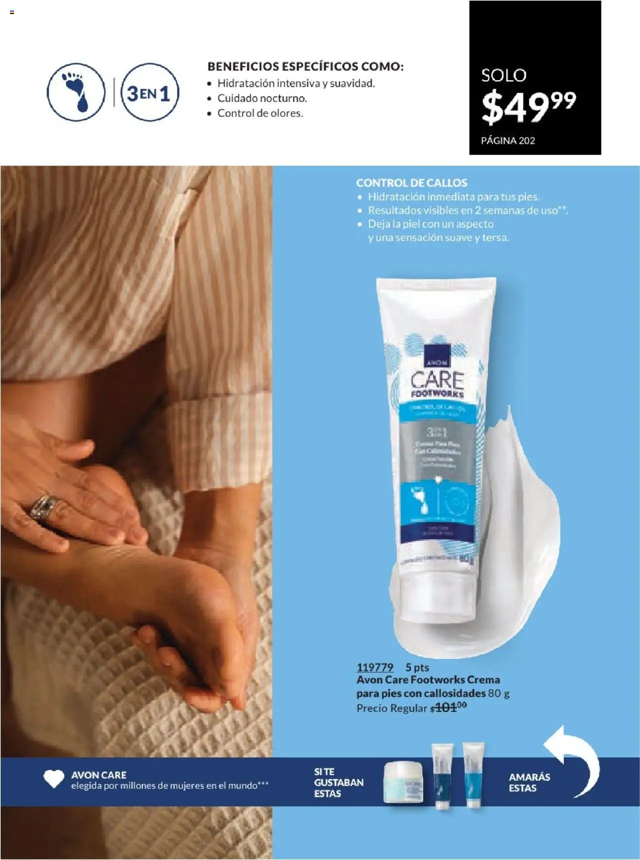 Nuevas ofertas de AVON válidas en toda la República Mexicana desde el 17.03.2025. ¡Encuentra las mejores ofertas en AVON campaña 7 2025! | Página: 202 | Productos: Crema, Té