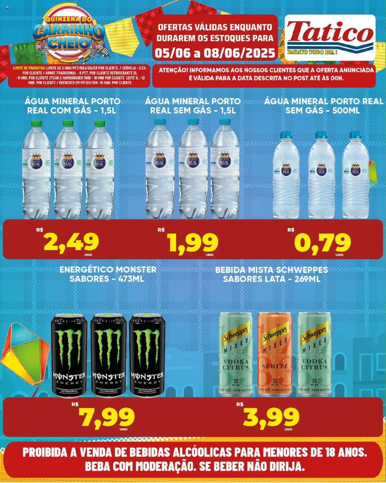 Tatico Folheto - válido de 09.06.2025 | Página: 42 | Produtos: Refresco, Cerveja, Refrigerante, Monster