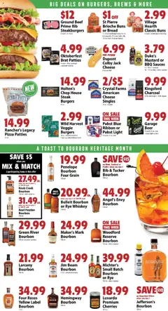Festival Foods Weekly Ad - valid from 10.09.2025 | Page: 5 | Products: Bakery, Cheese, Whiskey, Poultry