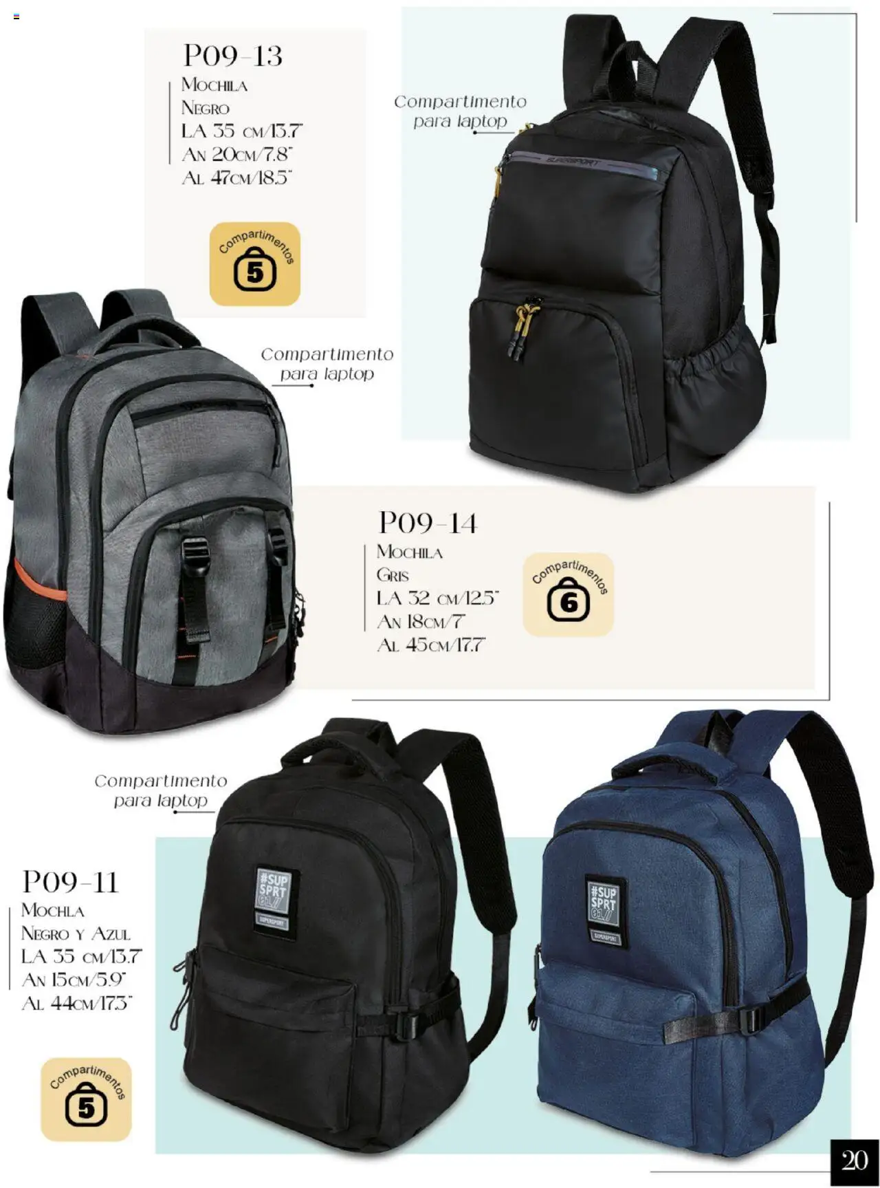 Nuevas ofertas de Cklass válidas en toda la República Mexicana desde el 14.07.2025. ¡Encuentra las mejores ofertas en Cklass catálogo Bolso! | Página: 21 | Productos: Mochila