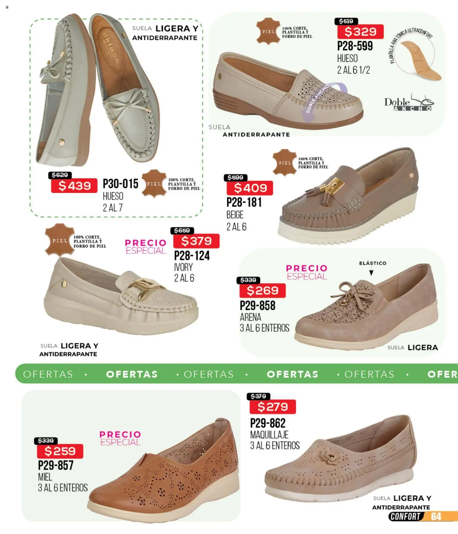 Nuevas ofertas de Cklass válidas en toda la República Mexicana desde el 12.01.2026. ¡Encuentra las mejores ofertas en Cklass catálogo Mega Ofertas Calzado! | Página: 65 | Productos: Maquillaje