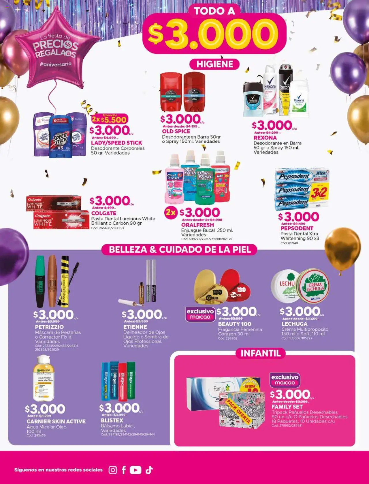 Maicao ofertas  │ válido desde el 01.08.2025 | Página: 6 | Productos: Agua, Lechuga, Delineador de ojos, Pasta