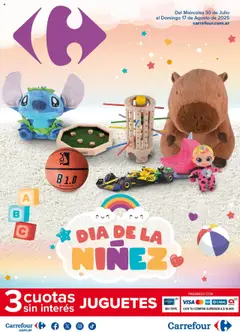 Vista previa Carrefour - Día de la Niñez válido desde el 30.07.2025