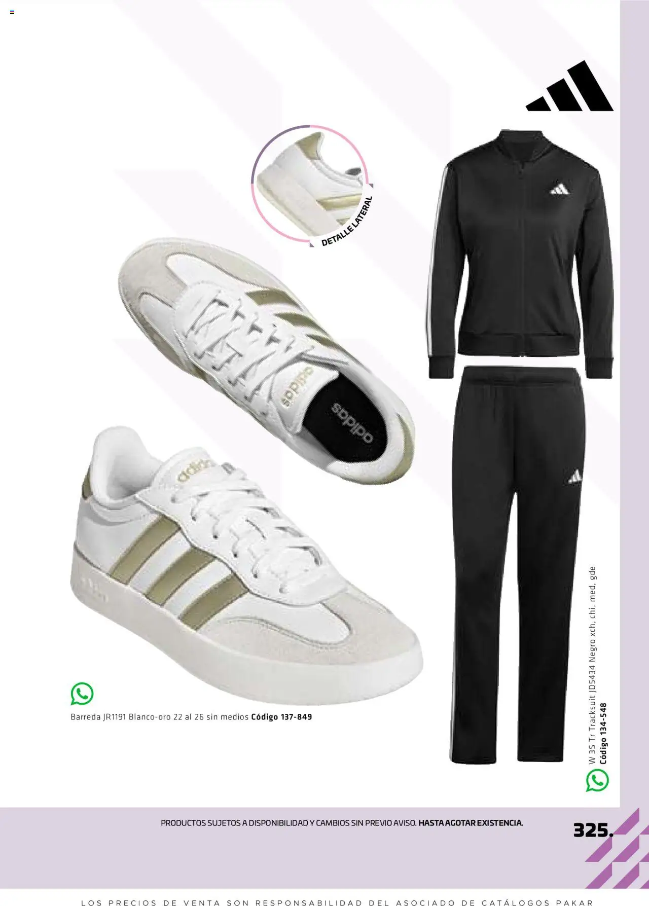 Nuevas ofertas de SC Pakar válidas en toda la República Mexicana desde el 29.08.2025. ¡Encuentra las mejores ofertas en SC Pakar - Catálogo Otoño Women! | Página: 325