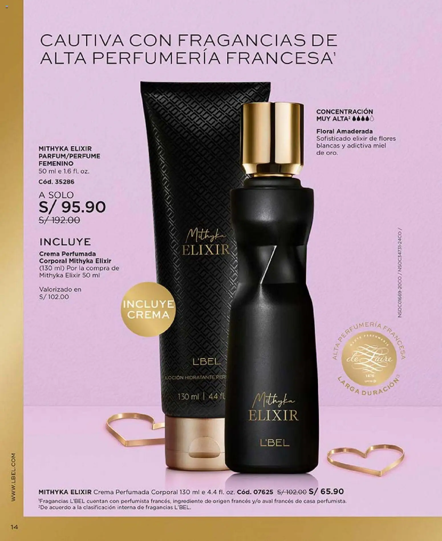 Catálogo L'Bel válido desde 17.01.2026 | Página: 14 | Productos: Crema