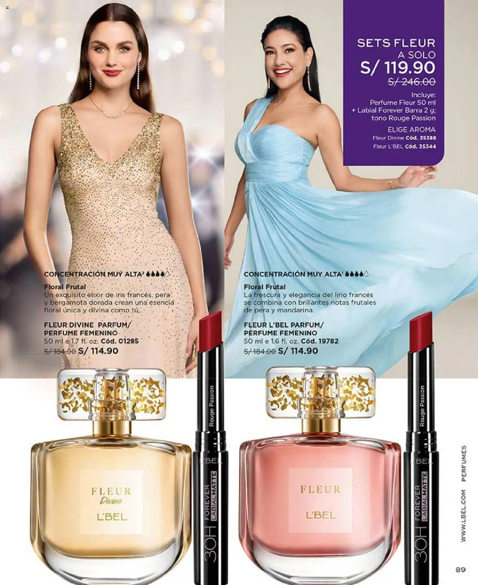 Catálogo L'Bel válido desde 27.12.2025 | Página: 89 | Productos: Perfume