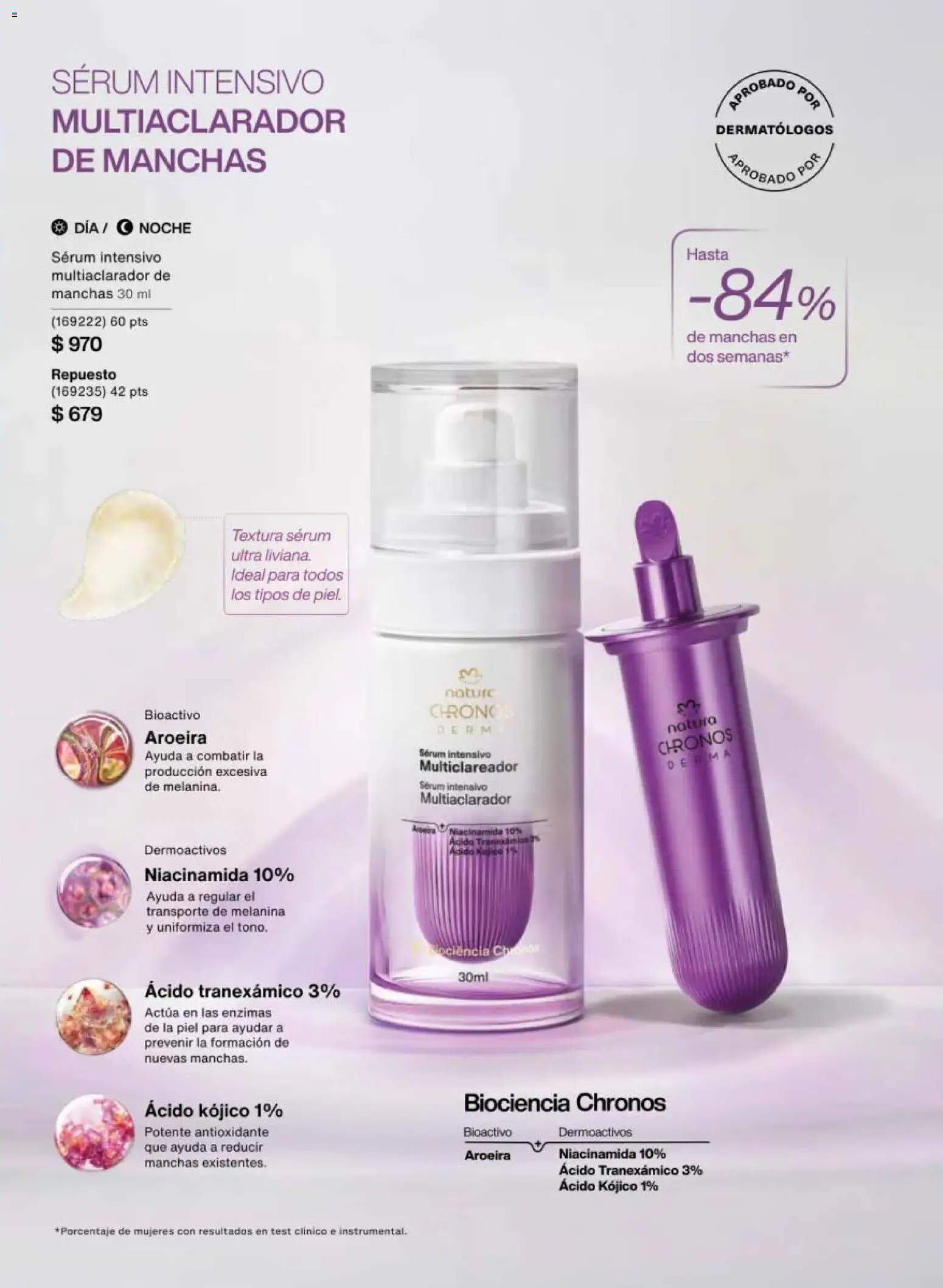 Nuevas ofertas de Natura válidas en toda la República Mexicana desde el 30.01.2026. ¡Encuentra las mejores ofertas en Natura campaña 3 2026! | Página: 55 | Productos: Serum