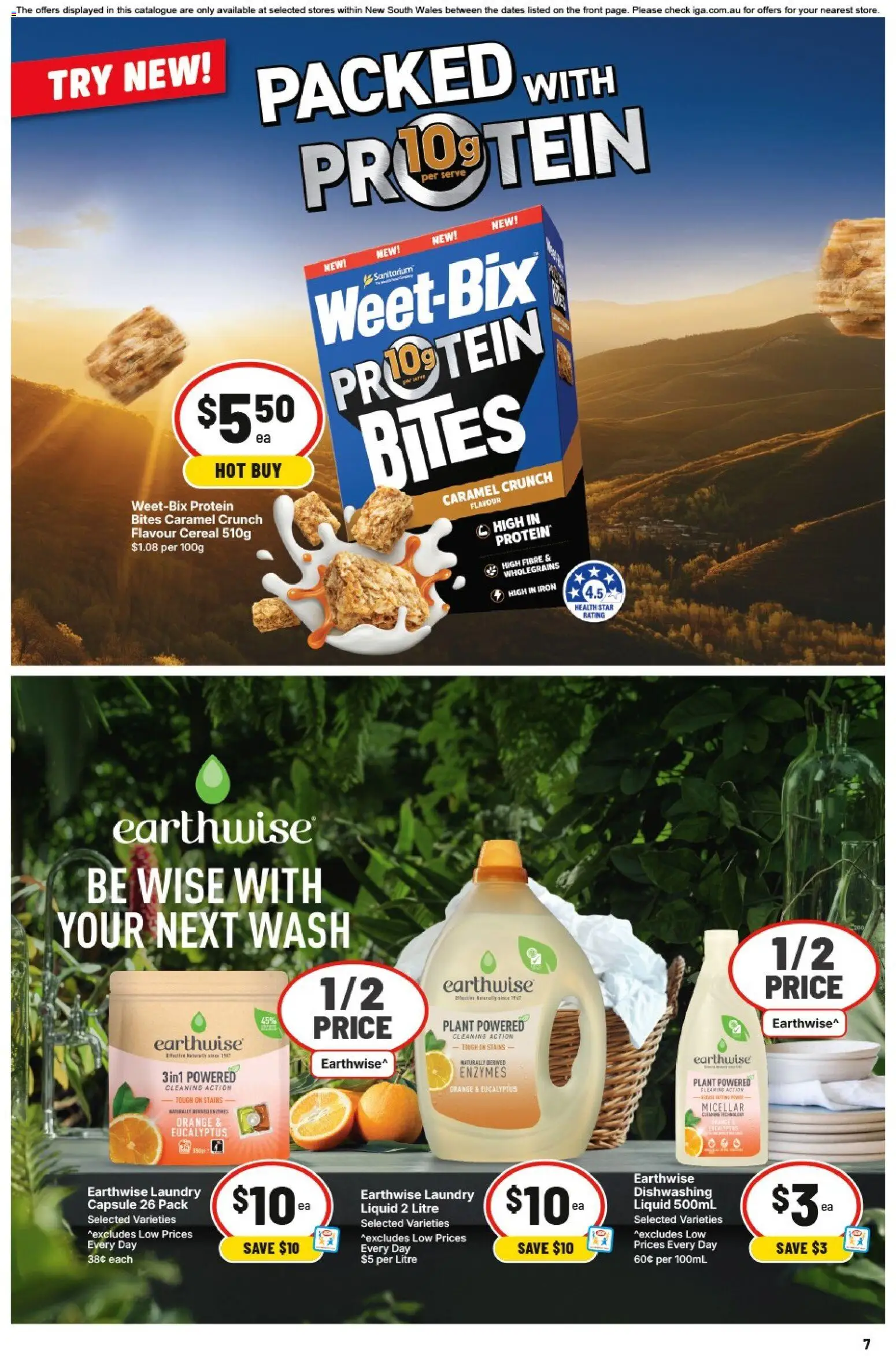 IGA catalogue - valid from 25.03.2026 | Page: 10 | Products: Plant, Cereal, Laundry, Iron