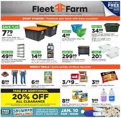 Preview of Mills Fleet Farm weekly ads valid from 05.01.2026
