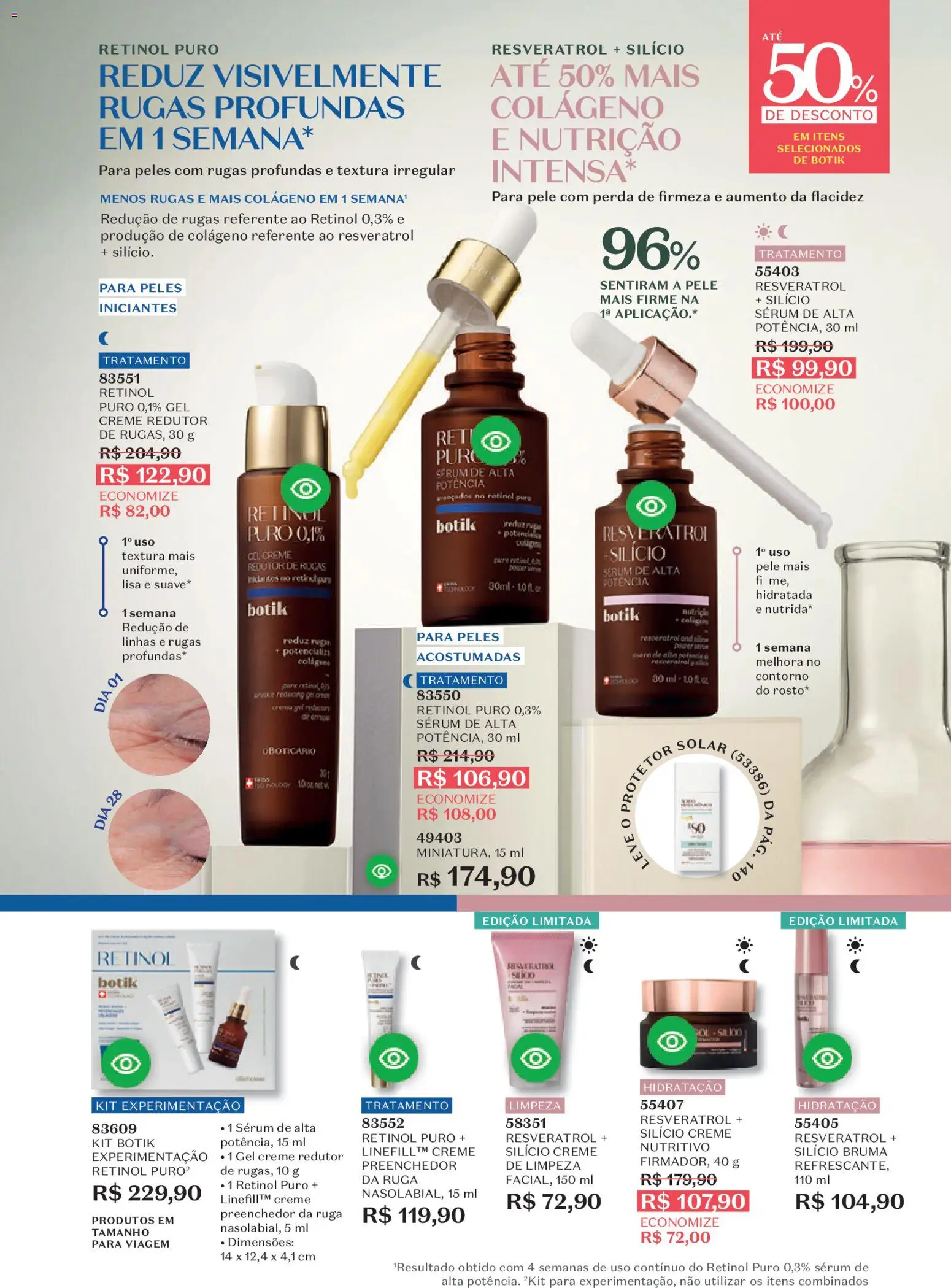 O Boticário Folheto - válido de 19.01.2026 | Página: 151 | Produtos: Colágeno, Sérum, Creme