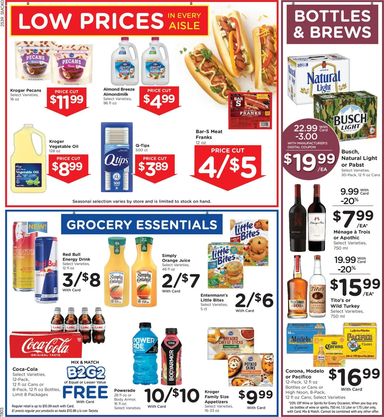 Smith's Weekly Ad - WY - valid from 29.10.2025 | Page: 8 | Products: Ginger, Cheese, Juice, Wine