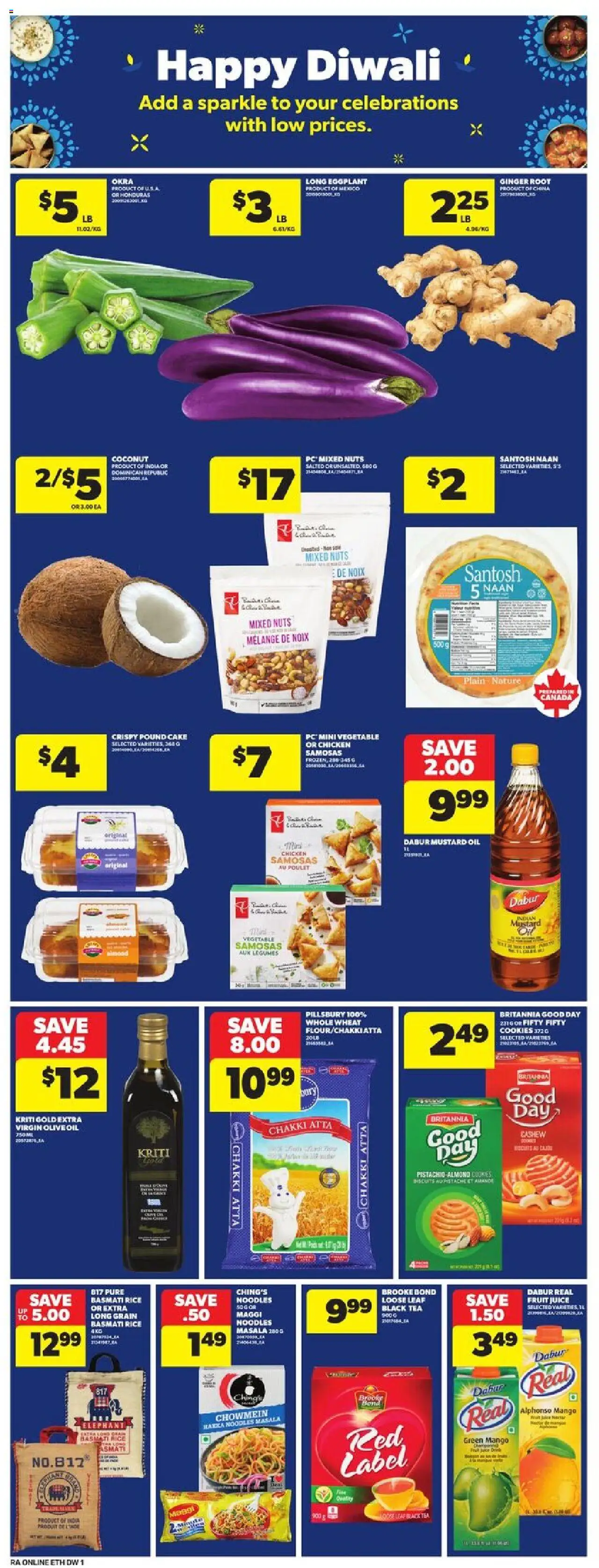 Atlantic Superstore flyer valid from 16.10.2025 | Page: 18 | Products: Nuts, PC, Oil, Chicken