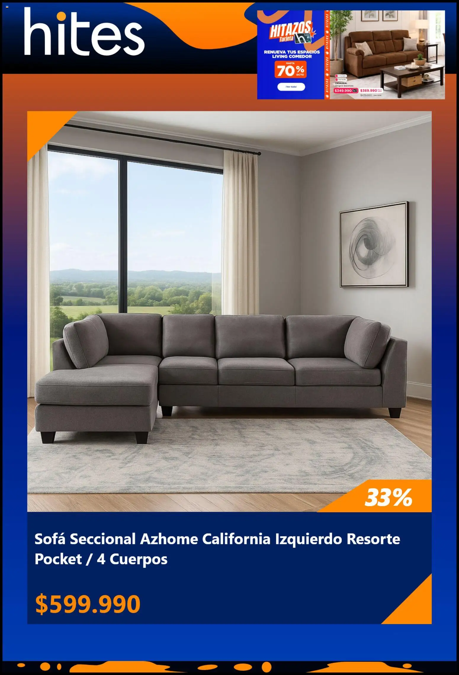Hites ofertas  │ válido desde el 27.01.2026 | Página: 2 | Productos: Sofá