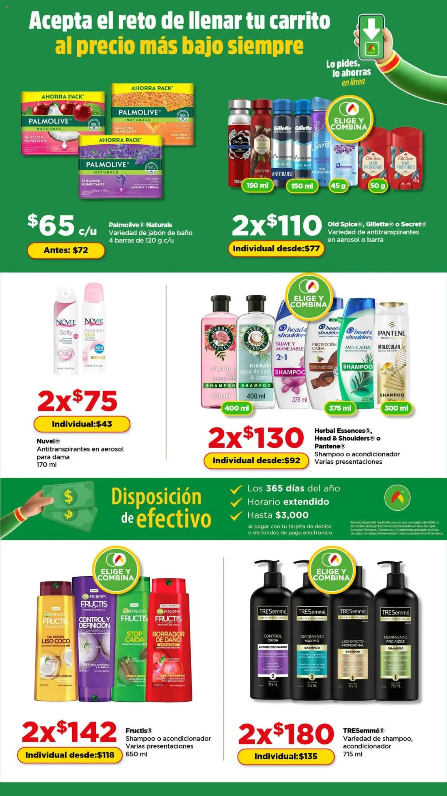 Nuevas ofertas de Bodega Aurrerá válidas en toda la República Mexicana desde el 11.02.2026. ¡Encuentra las mejores ofertas en Bodega Aurrerá folleto Más productos y más ahorros! | Página: 2 | Productos: Crema, Body, Baño, Acondicionador
