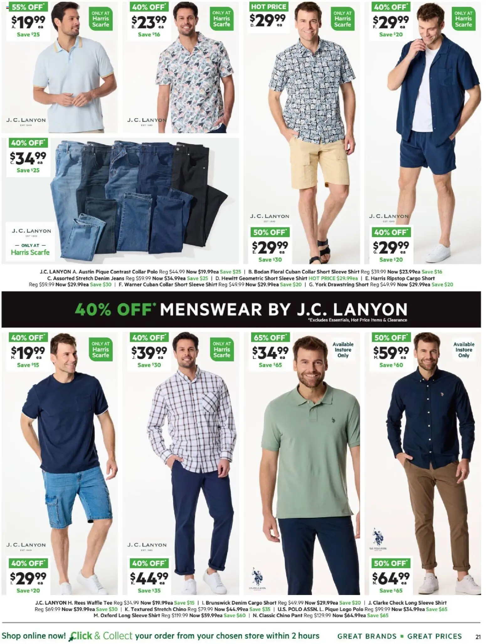 Harris Scarfe catalogue - valid from 20.11.2025 | Page: 21 | Products: Denim, Long sleeve, Shirt, Jeans