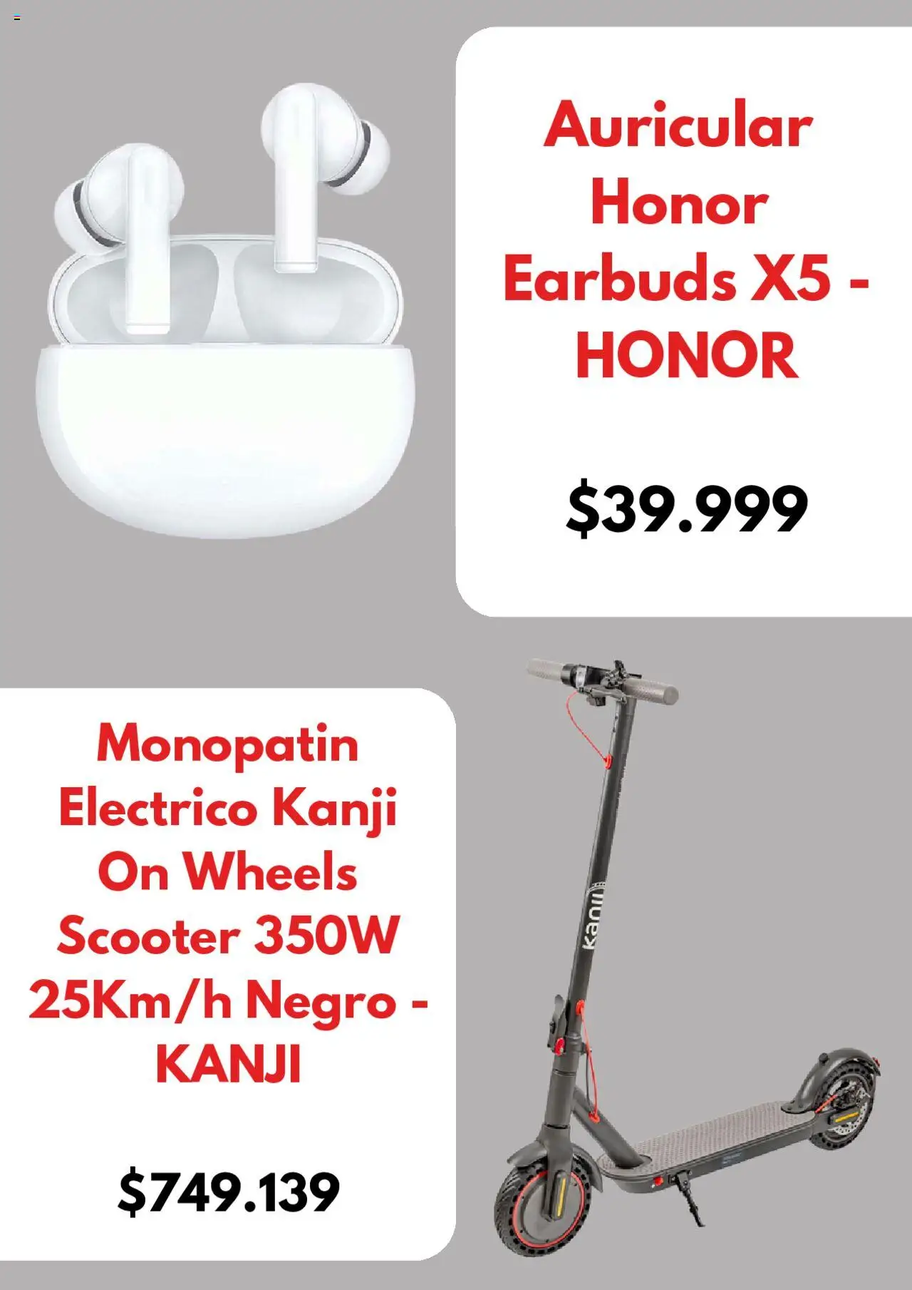 Megatone catálogo │ válido desde el 08.09.2025 | Página: 5 | Productos: Monopatin