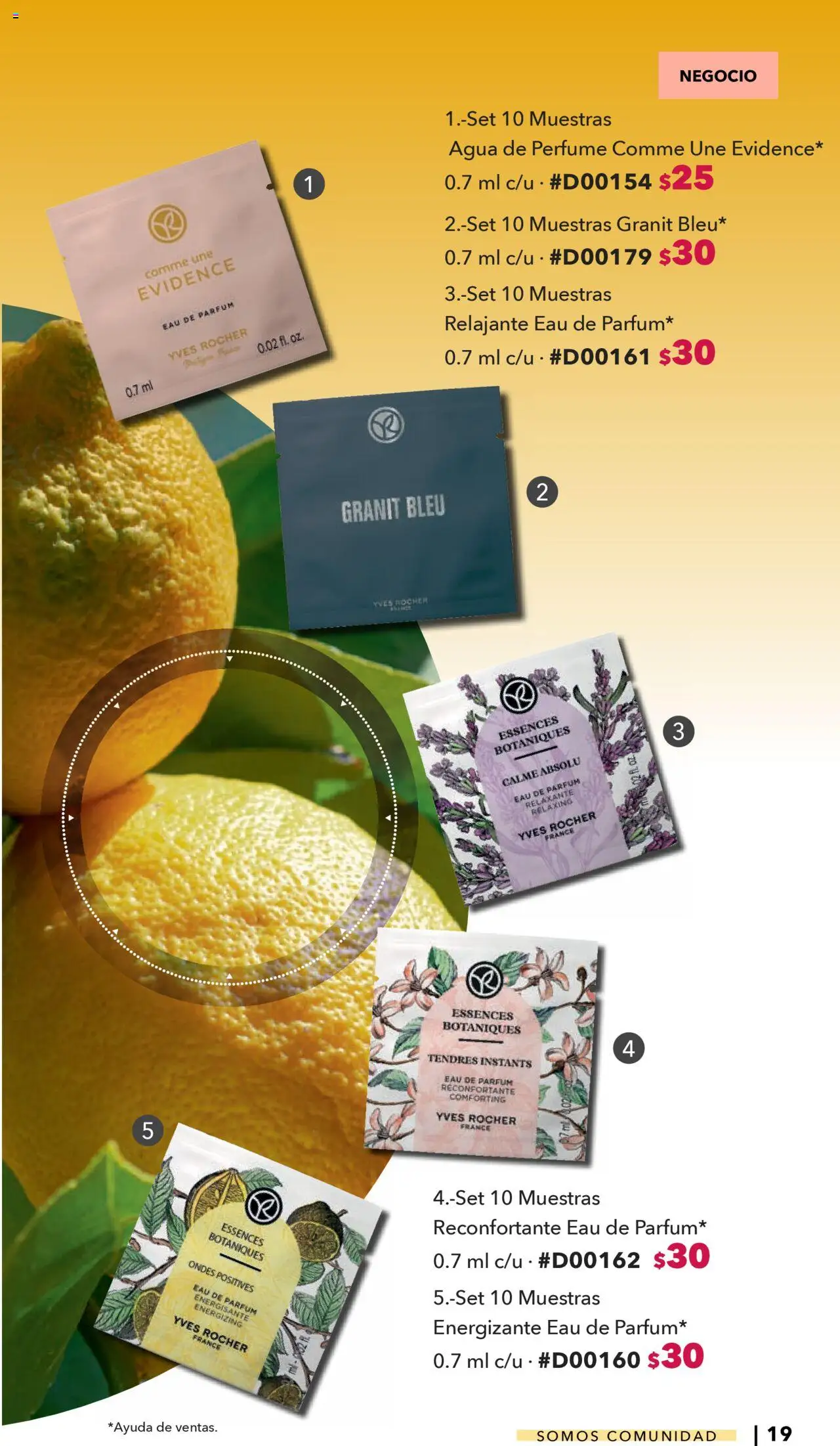 Nuevas ofertas de Yves Rocher válidas en toda la República Mexicana desde el 18.09.2025. ¡Encuentra las mejores ofertas en Yves Rocher - Catálogo Somos Comunidad! | Página: 19 | Productos: Agua, Perfume