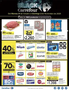 Vista previa Carrefour - Black Friday válido desde el 31.10.2025