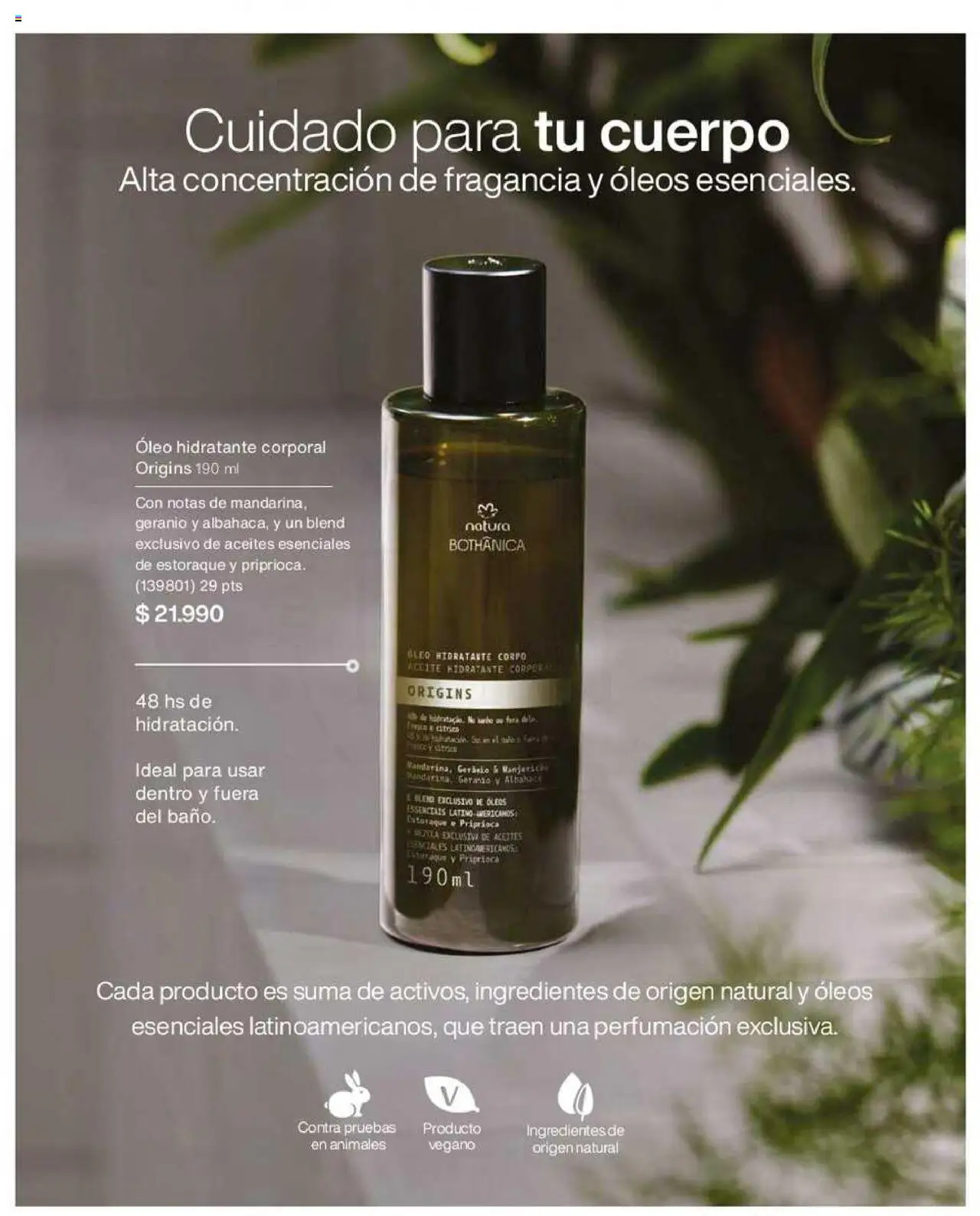 Natura catálogo │ válido desde el 22.07.2025 | Página: 18 | Productos: Fragancia, Aceite